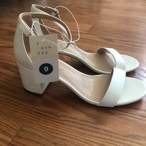 Target Womens Michaela Heels: A new day in white!